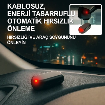 VipMarketim Caydırıcı Araba Alarm Ledi