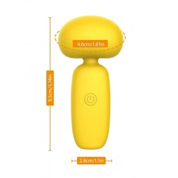 VipMarketim Chisa Buster Sarı Mantar Vibratör