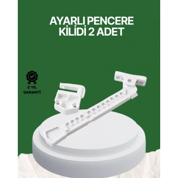 VipMarketim Çocuk ve Evcil Hayvanlar İçin Pencere Emniyet Kilidi 2 Adet