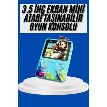 VipMarketim Çocuklara Özel 4K HD Retro Oyun Konsol El Atari Taşınabilir 500 Oyunlu
