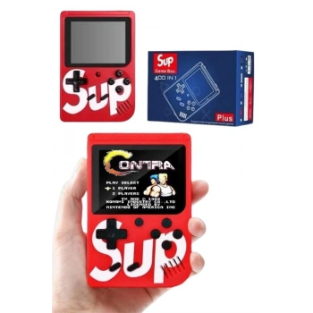 VipMarketim Çocuklara Özel Taşınabilir Sup El Atarisi 400 Oyunlu Nostaljik Oyun Konsolu