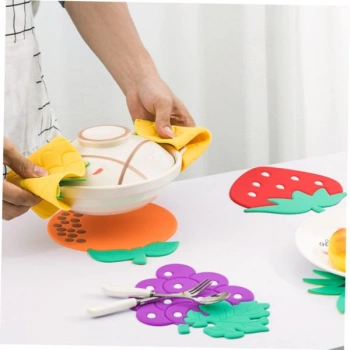 VipMarketim Çok Amaçlı Silikon Isıya Dayanıklı Altlık