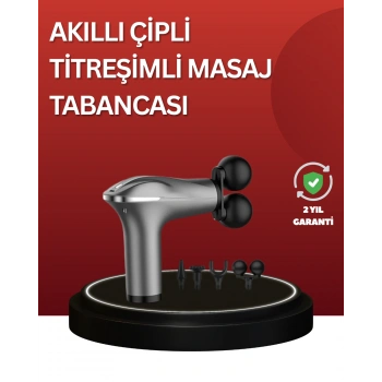 VipMarketim Çok Fonksiyonlu 4 Başlıklı Şarjlı Masaj Aleti Kas Ağrısı Rahatlatıcı