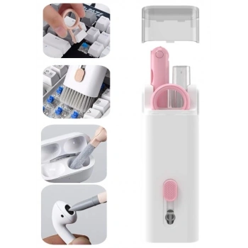 VipMarketim ÇOK FONKSIYONLU 7 IN 1 AIRPODS KLAVYE EKRAN KULAKLIK TEMIZLEME KITI