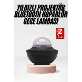VipMarketim Çok Renkli Projektör Lamba Disko Topu Gece Lambası Kablosuz