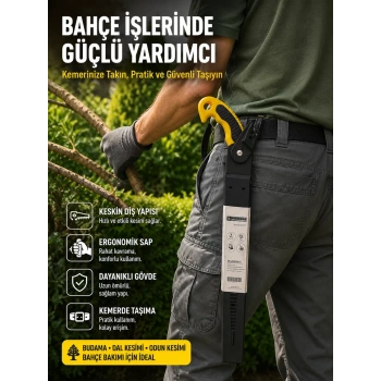 VipMarketim Dal Budama İçin Güçlü Kesim Sağlayan Bahçe Bıçkısı