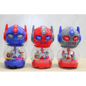 VipMarketim Dans Eden Işıklı Robot Kumbara