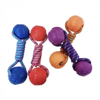 VipMarketim Dayanıklı Kauçuk Toplu Köpek Oyuncağı