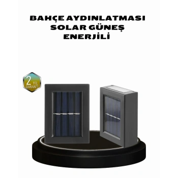 VipMarketim Dayanıklı Solar Aplik Hava Koşullarına Dayanıklı Dış Mekan Işığı