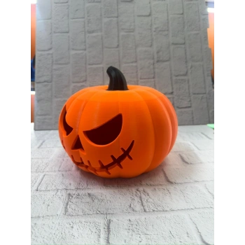 VipMarketim Dekoratif Balkabağı Şekerlik 21×15 cm Kapaklı Turuncu Kutu