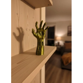 VipMarketim Dekoratif El Heykeli 22×7 cm Fantastik Koleksiyonluk Masaüstü Figür