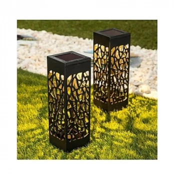 VipMarketim Dekoratif Solar Güneş Enerjili Bahçe Aydınlatma Seti (6 Adet)