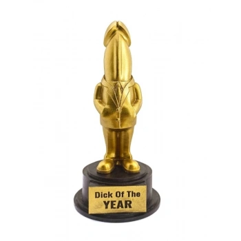 VipMarketim Dick Of The Year – Esprili Masaüstü Ödül Heykeli Model 1