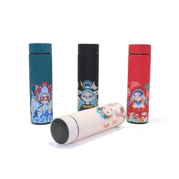 VipMarketim Dijital Göstergeli Paslanmaz Çelik Termos