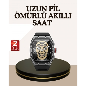 VipMarketim Dokunmatik Akıllı Saat Sesli Asistanlı Geniş Özellikli