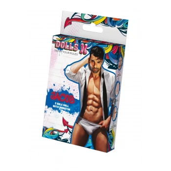 VipMarketim Dolls-X Jacob şişme bebek, erkek, çıplak, 160 cm