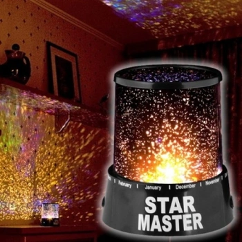 VipMarketim Duvara Işık Yıldız Yansıtan Star Master Gece Lambası