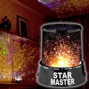 VipMarketim Duvara Işık Yıldız Yansıtan Star Master Gece Lambası