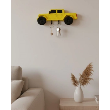 VipMarketim Duvara Monte Araba Anahtarlık Dekoratif ve Kullanışlı