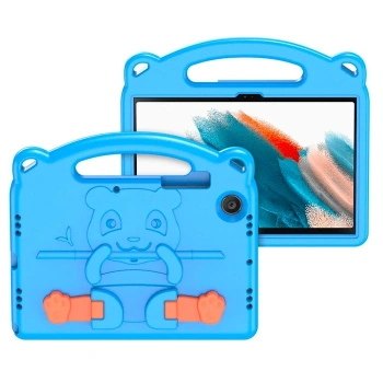 VipMarketim Dux Ducis Panda SM Tab A8 2021 10.5 (X200/X205) Kılıf Çocuk Shockproof Standlı Taşınabilir-(5775)