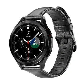 VipMarketim Dux Ducis SM Galaxy Watch 20MM-Huawei GT2-GT3 42MM-Magic 2 42MM için Business Deri Kayış Kordon-(5775)