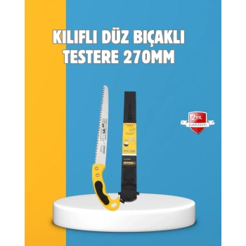 VipMarketim Düz Bıçaklı Budama Testeresi Kılıflı Güvenli Tasarım