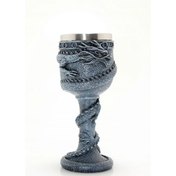 VipMarketim Ejderha Tasarımlı Paslanmaz Çelik Kadeh Bardak Model 1