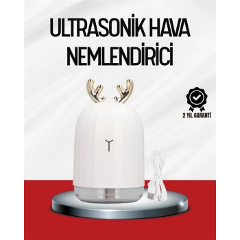 VipMarketim El Tipi USB Mini Soğuk Mist Nemlendirici 220 ml Tank
