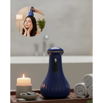 VipMarketim Elektrikli Baş ve Vücut Masaj Cihazı Çok Kademeli Rahatlatıcı