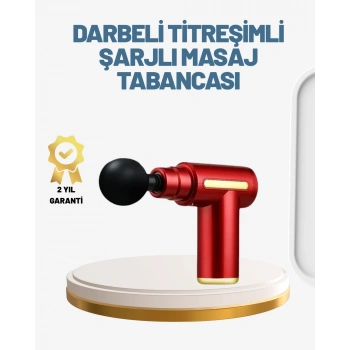 VipMarketim Elektrikli Masaj Tabancası Sessiz Çalışma ve Derin Doku Masajı