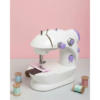 VipMarketim Elektrikli Mini Dikiş Makinesi Pratik Ev Yardımcısı