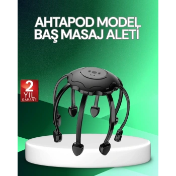 VipMarketim Elektrikli Saç Derisi Masaj Aleti Çok Noktalı Titreşimli Rahatlatıcı Bakım