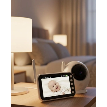 VipMarketim Enerji Tasarruflu Bebek İzleme Kamerası Gece Görüşlü