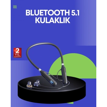 VipMarketim Ergonomik Tasarımlı IPX4 Suya Dayanıklı Bluetooth Kulaklık