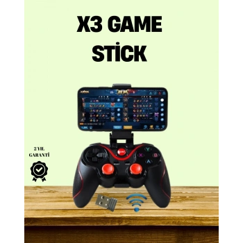 VipMarketim Ergonomik Tasarımlı Şarjlı Kablosuz Gamepad
