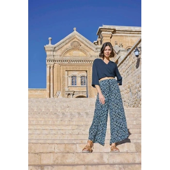 VipMarketim Etnik Desenli Alt Üst Takım