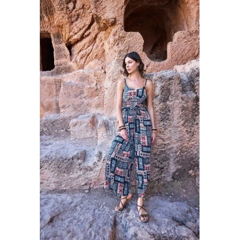 Vipmarketim Etnik Desenli Tulum