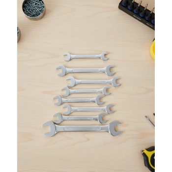 VipMarketim Ev ve Atölye Kullanımına Uygun 8li Kombine Anahtar Seti