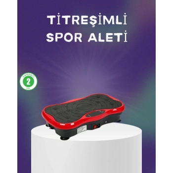 VipMarketim Evde Fitness İçin Titreşimli Plate Spor Platformu