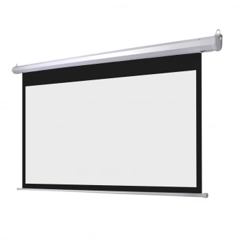 VipMarketim Everest EPP-200 200x200 MOTORLU PROJEKSİYON PERDESİ Uzaktan Kumandalı Arkası Siyah Fonlu Duvar ve Tavana Asılabilir(1923)