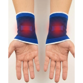 VipMarketim Evrensel Beden Çift Bilek Bandı Spor ve Günlük Kullanım İçin