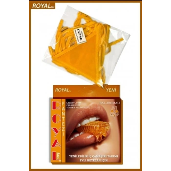 VipMarketim Fantezi Tüketilebilen Yenilebilir Bal Aromalı İç Çamaşırı Takımı