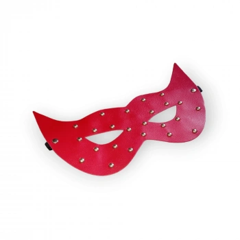 VipMarketim Fetilux Deri Fantezi Göz Maskesi - Kırmızı