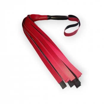 VipMarketim Fetilux Deri Fantezi Kırbaç - Kırmızı