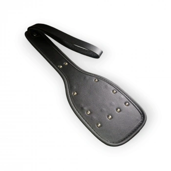 VipMarketim Fetilux Deri Fantezi Şaplak - Siyah