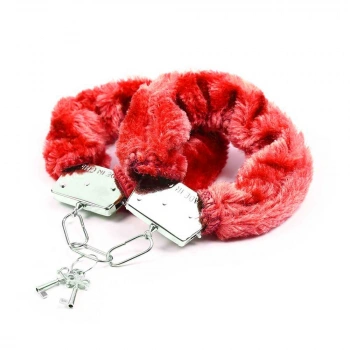 VipMarketim Fetilux Metal Fetiş Fantezi Kelepçe - Kırmızı