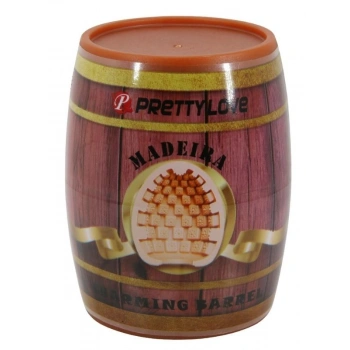 VipMarketim Fıçı Şeklinde İçi Tırtıklı Yumurta Mastürbatör - Madeira