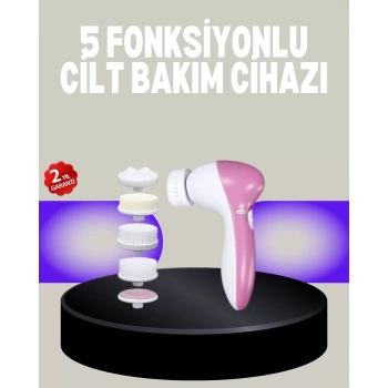VipMarketim Fırçalı Yüz Temizleme ve Spa Masaj Cihazı