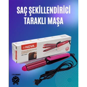 VipMarketim Fön ve Tarama İşlemini Birleştiren Pratik Saç Tarağı