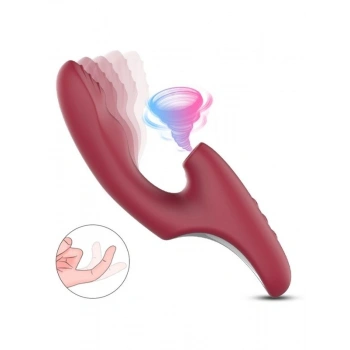 VipMarketim FoxShow Kissers G10 Şarjlı Akıllı Rabbit Vibratör – G-Spot & Klitoris Uyarıcı | Çift Motorlu | Dalga Hareketli | Su Geçirmez